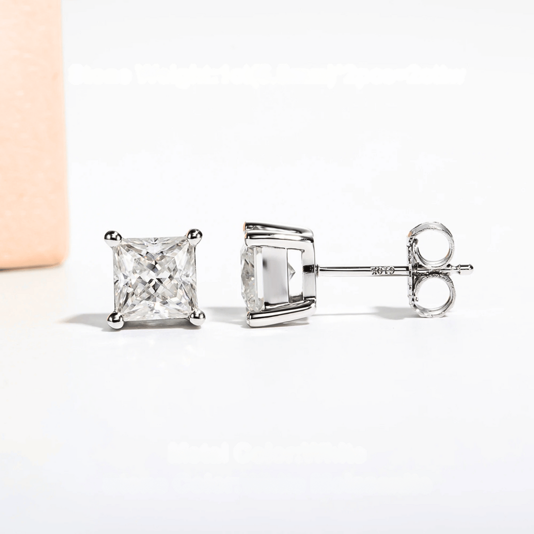 10 Brilliant Ways to Style Your Moissanite Princess Cut Earrings