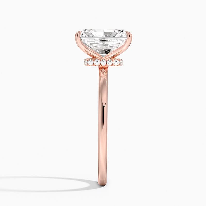 Amanti - Radiant Cut Moissanite Engagement Ring