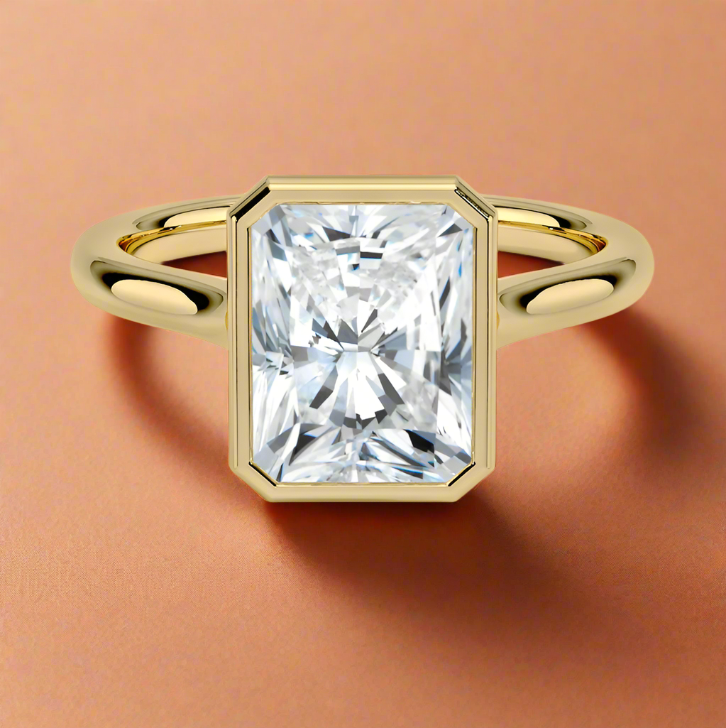 Abbraccio - Radiant Cut Engagement Ring