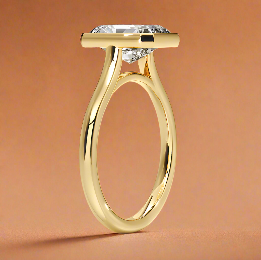 Abbraccio - Radiant Cut Engagement Ring