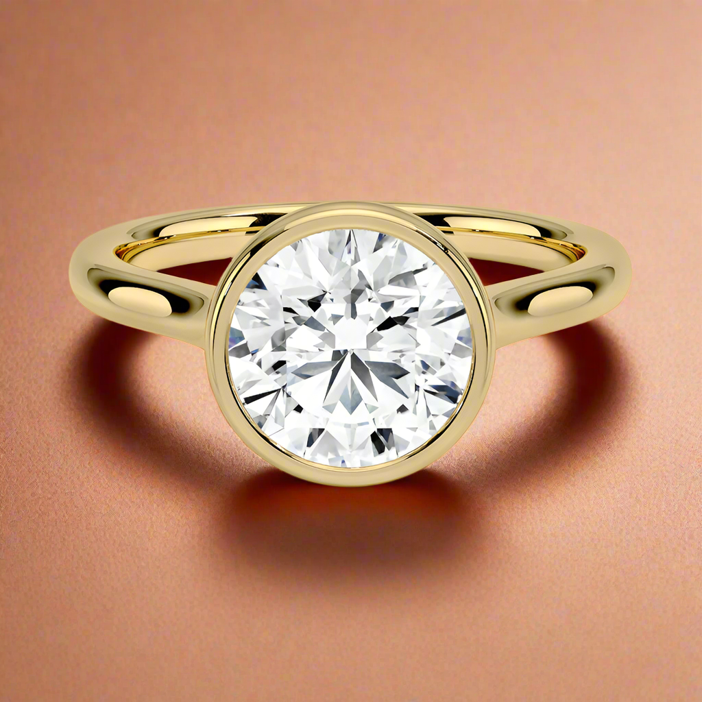 Abbraccio - Round Cut Engagement Ring