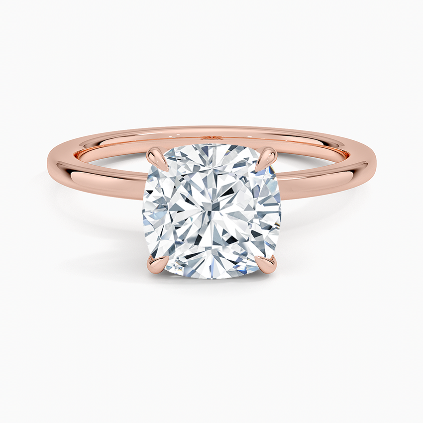 Amanti - Cushion Cut Moissanite Engagement Ring