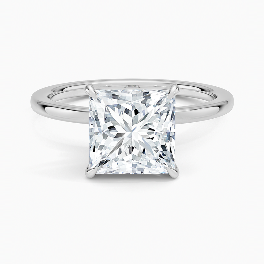 Amanti - Princess Cut Moissanite Engagement Ring