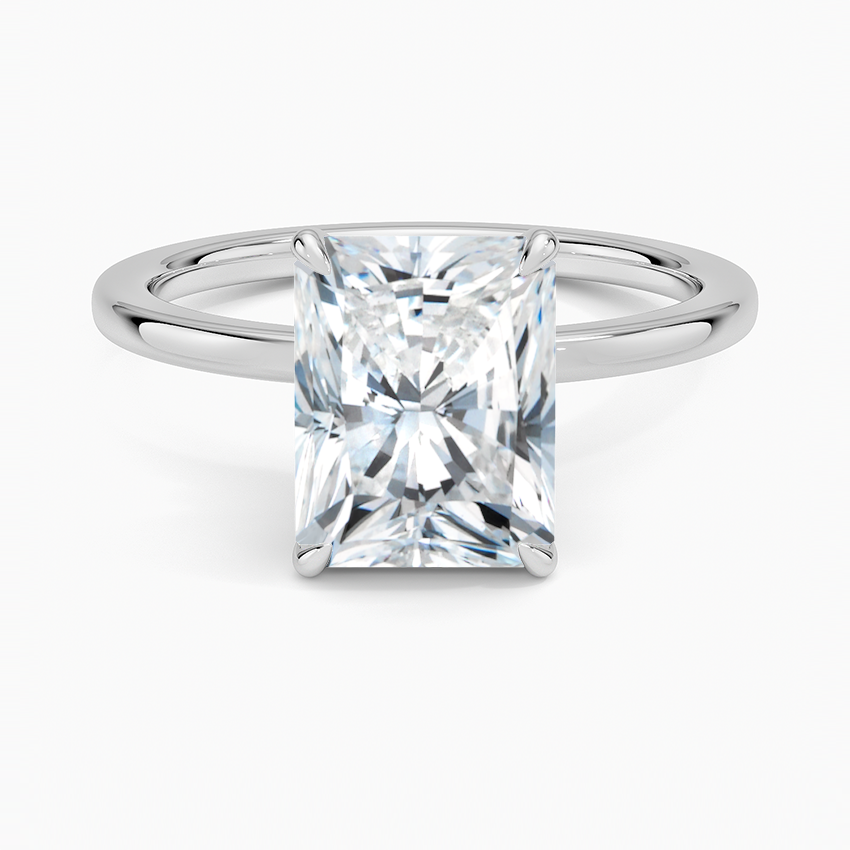 Amanti - Radiant Cut Moissanite Engagement Ring