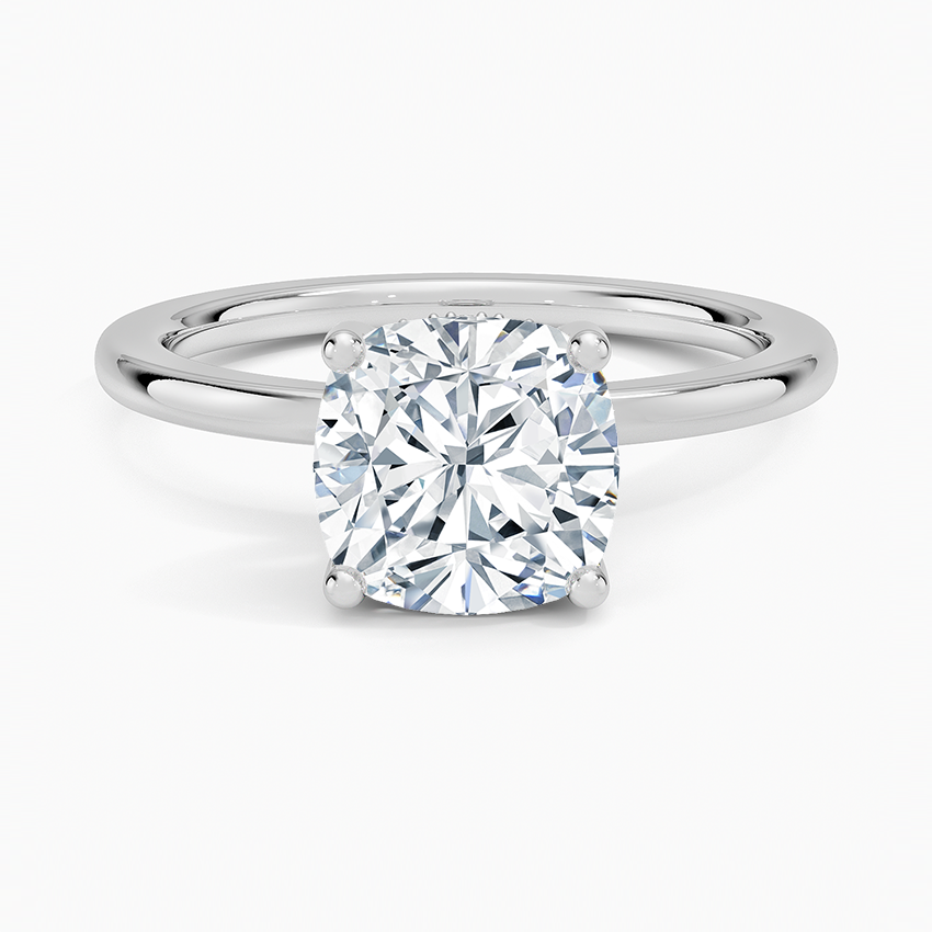 Venere - Cushion Cut Moissanite Engagement Ring