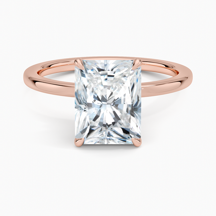 Amanti - Radiant Cut Moissanite Engagement Ring