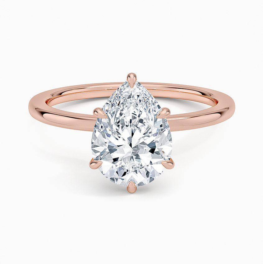 Amanti - Pear Cut Moissanite Engagement Ring