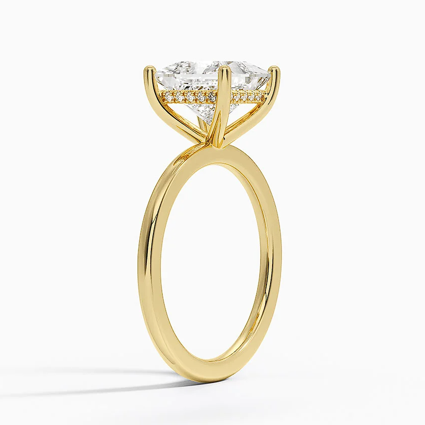 Venere - Princess Cut Moissanite Engagement Ring