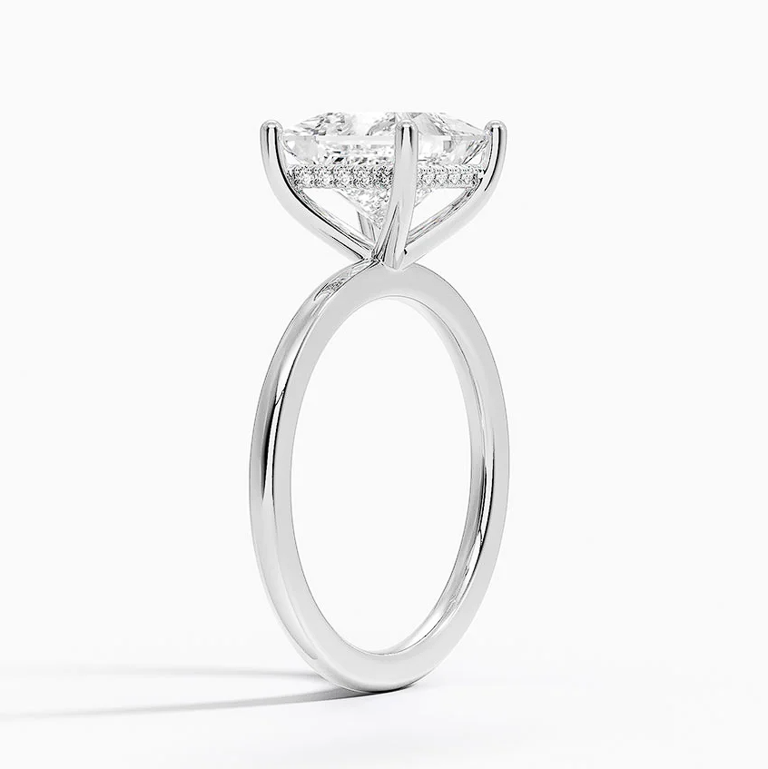 Venere - Princess Cut Moissanite Engagement Ring