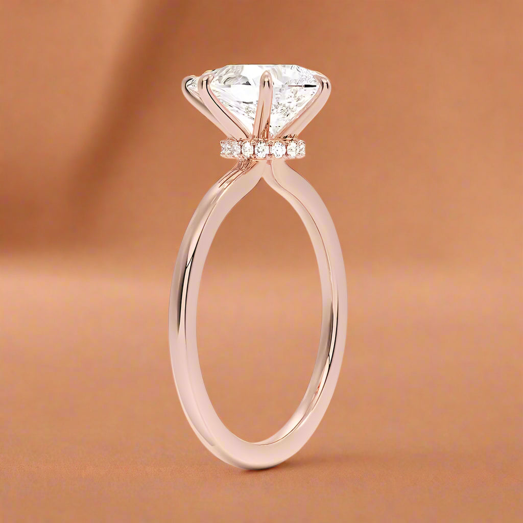 Amanti - Pear Cut Moissanite Engagement Ring
