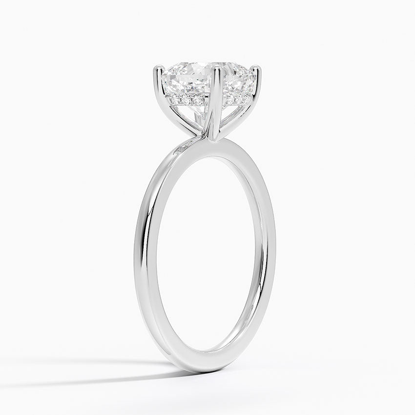 Venere - Cushion Cut Moissanite Engagement Ring