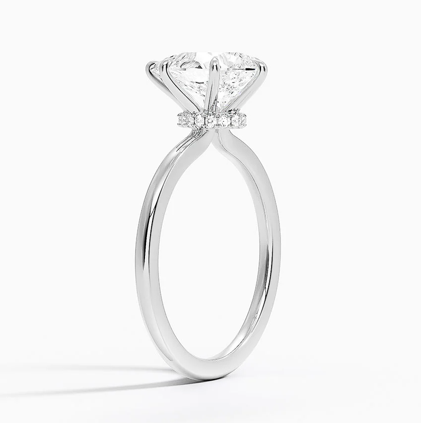 Amanti - Pear Cut Moissanite Engagement Ring