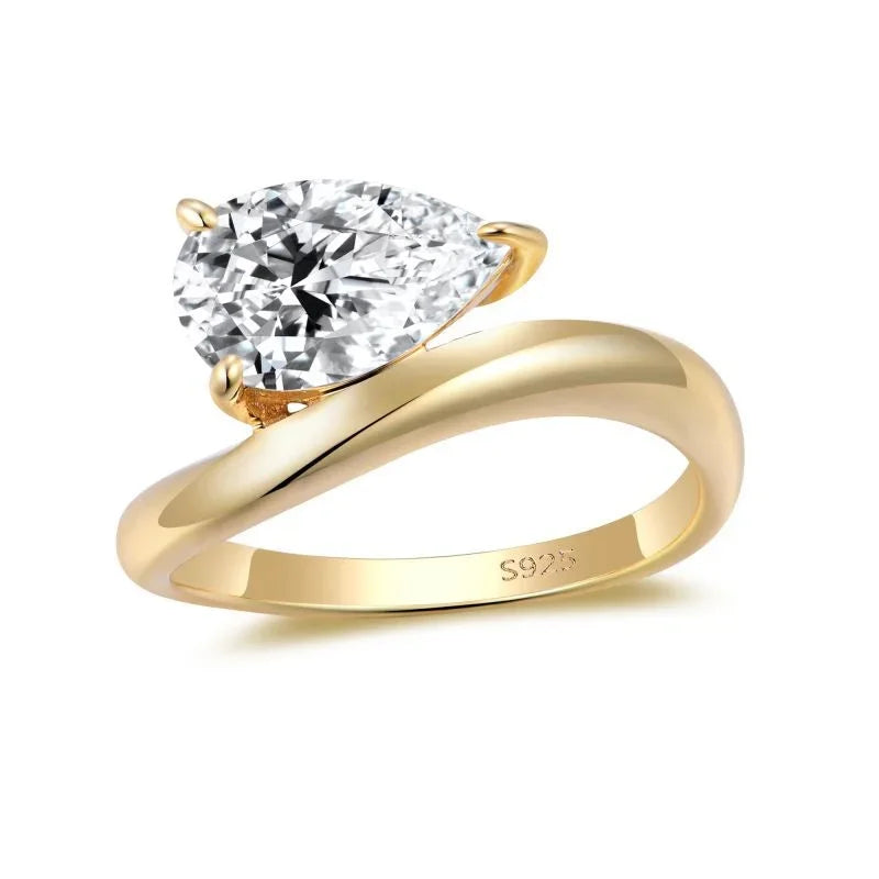 The Seraph Pear Ring