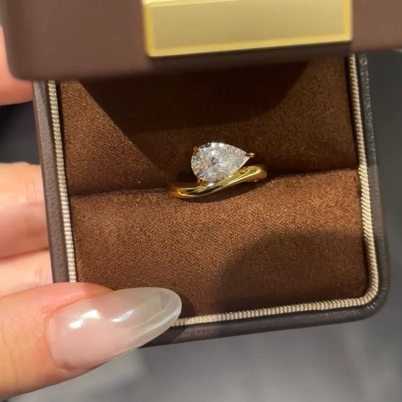 The Seraph Pear Ring