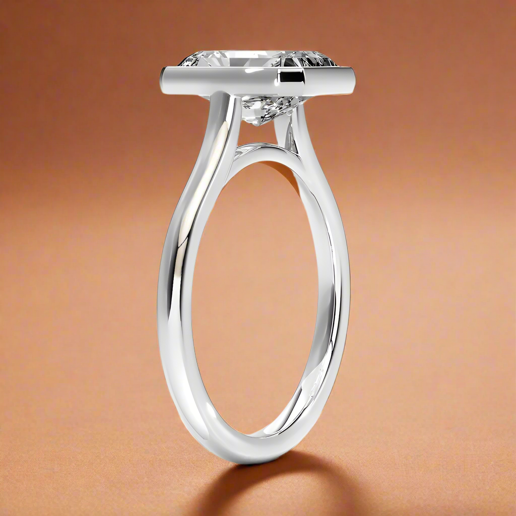 Abbraccio - Radiant Cut Engagement Ring
