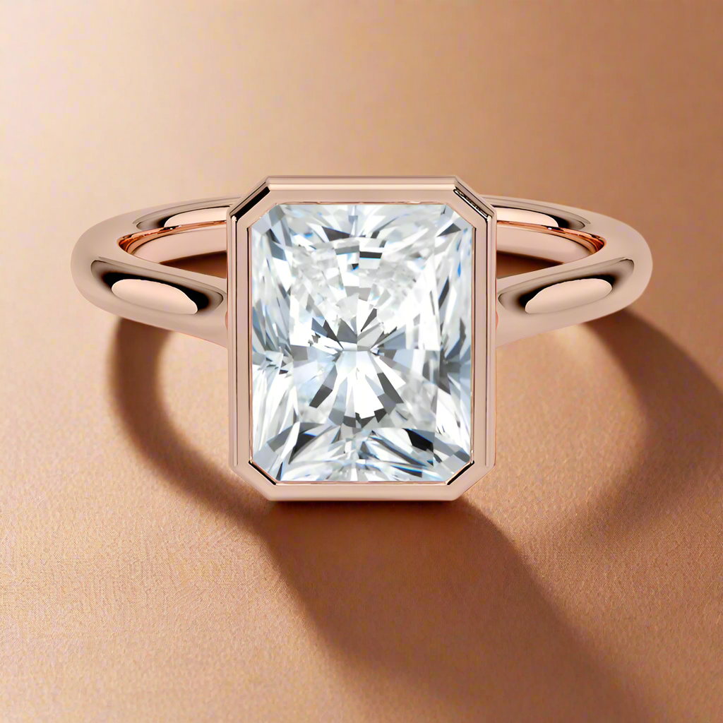 Abbraccio - Radiant Cut Engagement Ring