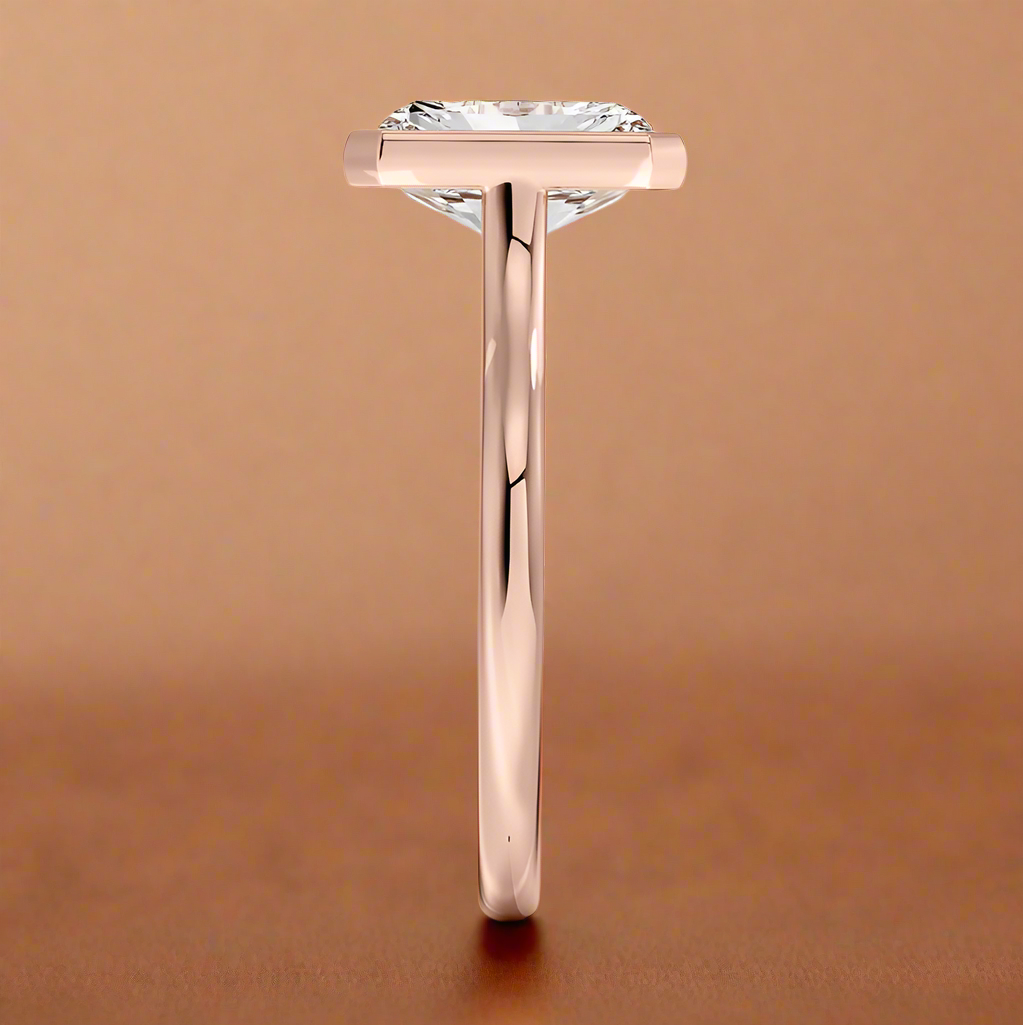 Abbraccio - Radiant Cut Engagement Ring