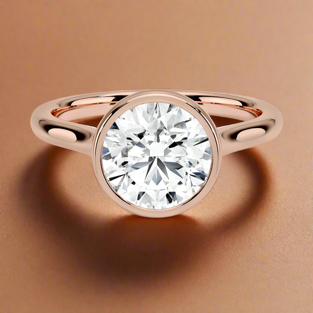 Abbraccio - Round Cut Engagement Ring
