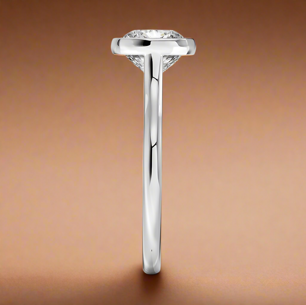 Abbraccio - Cushion Cut Engagement Ring