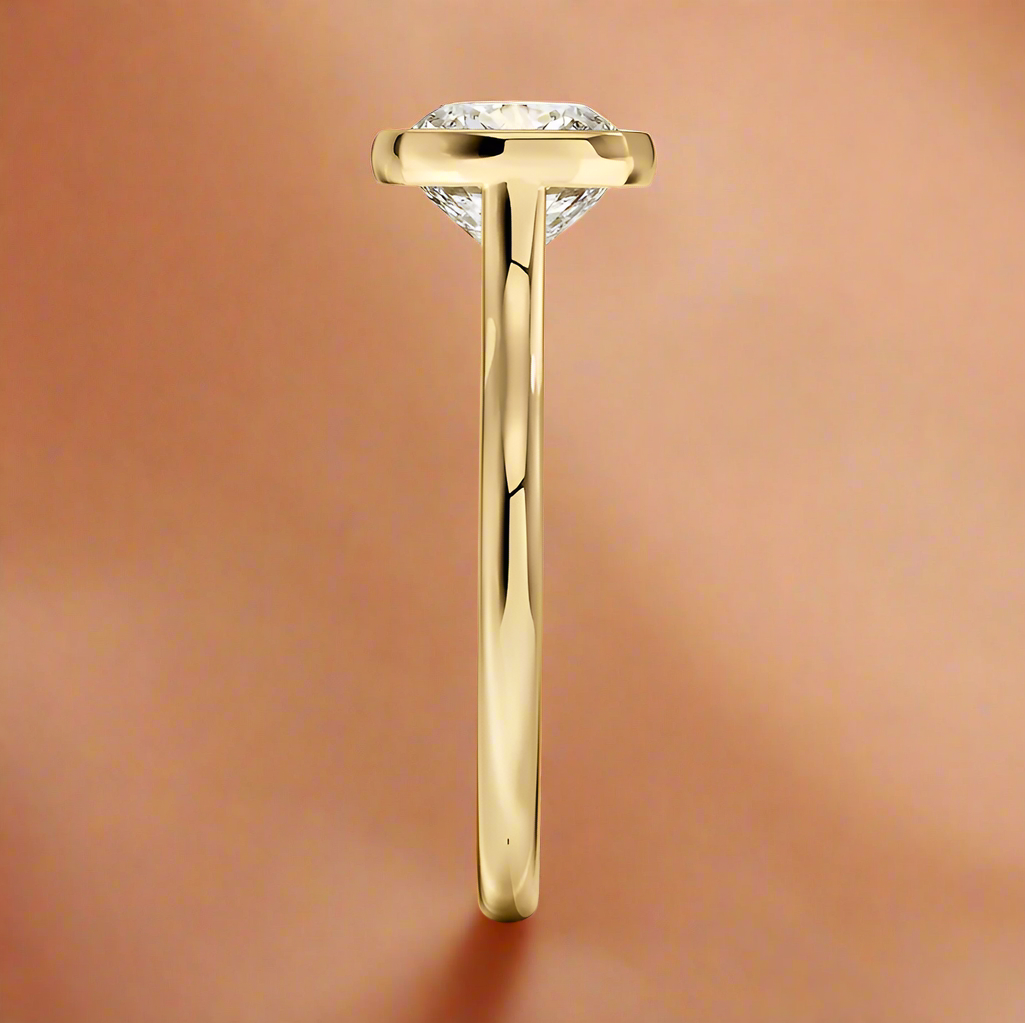 Abbraccio - Cushion Cut Engagement Ring