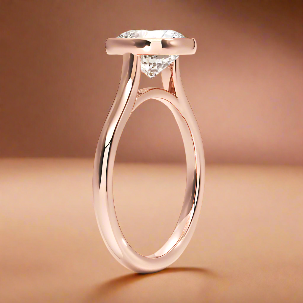 Abbraccio - Cushion Cut Engagement Ring